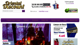 What Orientaldiscount.fr website looked like in 2018 (5 years ago)