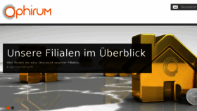 What Ophirum.de website looked like in 2018 (5 years ago)