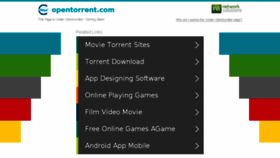 What Opentorrent.com website looked like in 2018 (5 years ago)