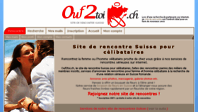 What Ouf2toi.ch website looked like in 2018 (5 years ago)