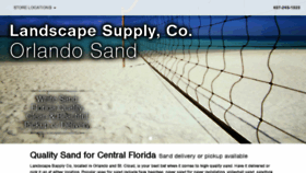 What Orlando-sand.com website looked like in 2018 (5 years ago)