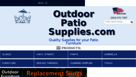 What Outdoorpatiosupplies.com website looked like in 2018 (5 years ago)
