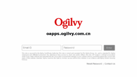 What Oapps.ogilvy.com.cn website looked like in 2018 (5 years ago)