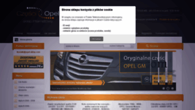 What Opel-sklep.com website looked like in 2018 (5 years ago)