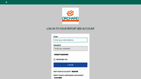 What Orchard.reportbee.com website looked like in 2018 (5 years ago)