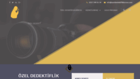 What Ozeldedektiflikburosu.com website looked like in 2018 (5 years ago)