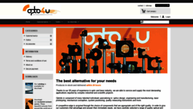 What Opto4u.com website looked like in 2018 (5 years ago)