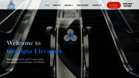 What Olympiaelevators.com website looked like in 2018 (5 years ago)