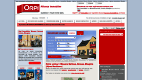 What Orpi-mouans-sartoux.com website looked like in 2018 (5 years ago)