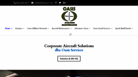 What Oasisaircraft.com website looked like in 2018 (5 years ago)
