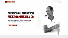 What Online-schmerzcoach.de website looked like in 2018 (5 years ago)
