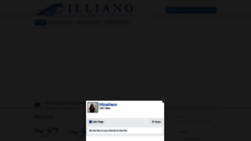 What Otticailliano.com website looked like in 2018 (5 years ago)