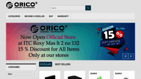 What Orico.co.id website looked like in 2018 (5 years ago)