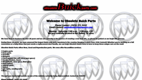 What Obsoletebuickparts.com website looked like in 2018 (5 years ago)