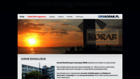 What Orskorab.pl website looked like in 2018 (5 years ago)