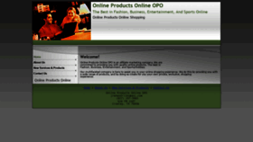 What Onlineproductsonlineopo.com website looked like in 2018 (5 years ago)