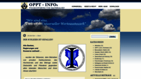 What Oppt-infos.com website looked like in 2018 (5 years ago)