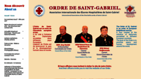 What Ordre-de-saint-gabriel.eu website looked like in 2018 (5 years ago)