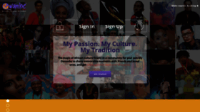 What Owambe.com website looked like in 2018 (5 years ago)