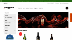 What Oldrichmondcellars.com website looked like in 2018 (5 years ago)