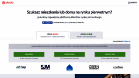What Obido.pl website looked like in 2018 (5 years ago)