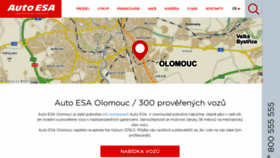 What Olomouc.autoesa.cz website looked like in 2018 (5 years ago)