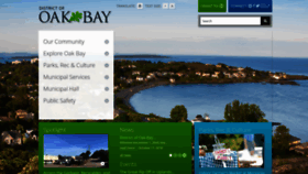 What Oakbay.ca website looked like in 2018 (5 years ago)