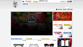 What Oko-eyewear.com website looked like in 2018 (5 years ago)