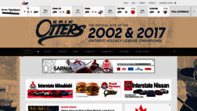 What Ottershockey.com website looked like in 2018 (5 years ago)
