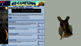 What Oz-games200.com website looked like in 2018 (5 years ago)