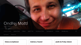 What Ondrej-mottl.cz website looked like in 2018 (5 years ago)