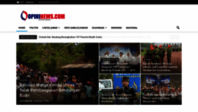 What Opininews.com website looked like in 2018 (5 years ago)