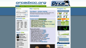 What Orcadxcc.org website looked like in 2018 (5 years ago)