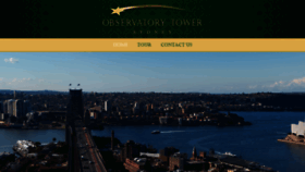 What Observatorytower.com.au website looked like in 2018 (5 years ago)