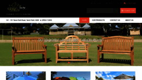 What Outdoorfurniture-tarenpoint.com.au website looked like in 2018 (5 years ago)