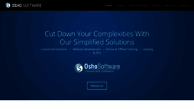 What Oshosoft.com website looked like in 2018 (5 years ago)
