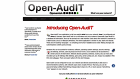 What Open-audit.org website looked like in 2018 (5 years ago)