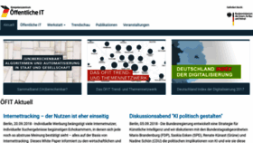 What Oeffentliche-it.de website looked like in 2018 (5 years ago)