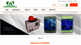 What Osmium.in website looked like in 2018 (5 years ago)