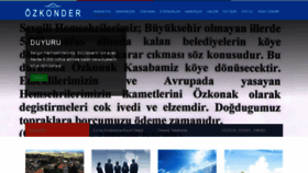 What Ozkonder.org website looked like in 2018 (5 years ago)