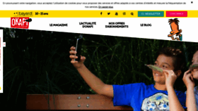 What Okapi.fr website looked like in 2018 (5 years ago)