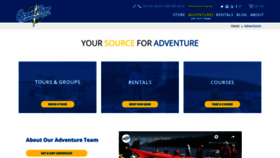 What Oceanriveradventures.com website looked like in 2018 (5 years ago)