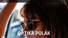 What Optika-polak.cz website looked like in 2018 (5 years ago)