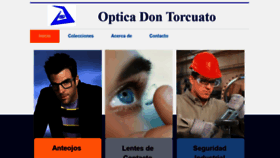 What Opticadontorcuato.com.ar website looked like in 2018 (5 years ago)