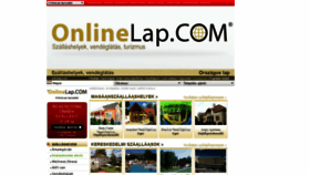 What Onlinelap.com website looked like in 2018 (5 years ago)