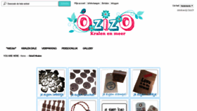 What Ozizo.com website looked like in 2018 (5 years ago)