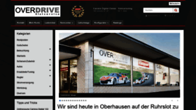 What Overdrive-shop.net website looked like in 2018 (5 years ago)