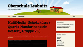 What Oberschule-leubnitz.de website looked like in 2018 (5 years ago)