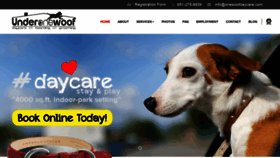 What Onewoofdaycare.com website looked like in 2018 (5 years ago)