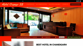 What Orangehotel35.com website looked like in 2018 (5 years ago)